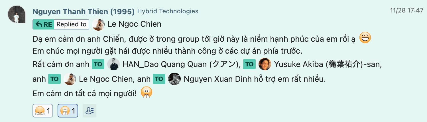 Original message from Thien